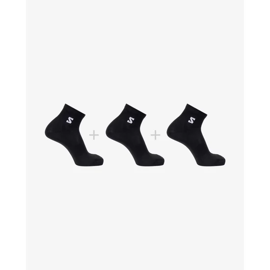 Salomon Everyday Lite Quarter 3-Pack zokni
